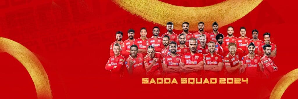 Punjab Kings' 2024 players