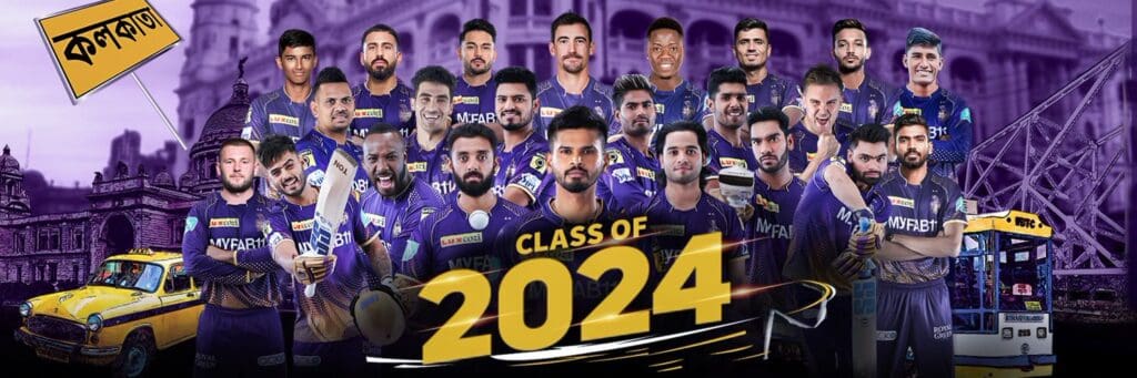 Kolkata Knight Riders' players