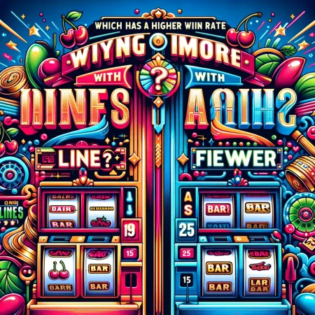 Which Has a Higher Winning Rate in Slot Machines: Playing With More Lines or With Fewer Lines?