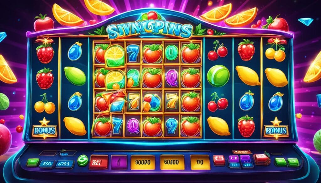 bonus features and free spins