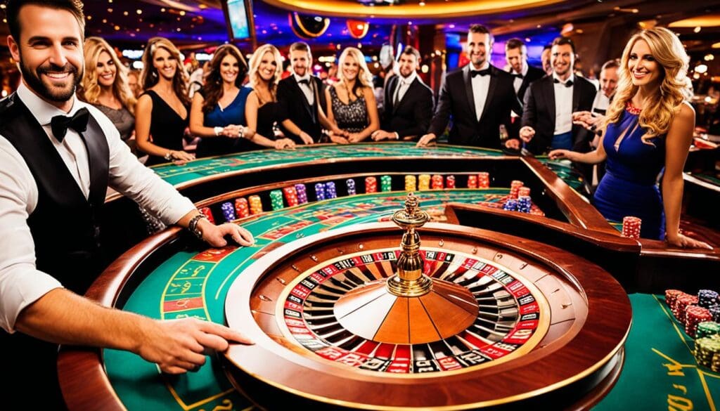 roulette table